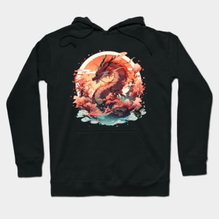 Cherry Blossom Dragon Hoodie